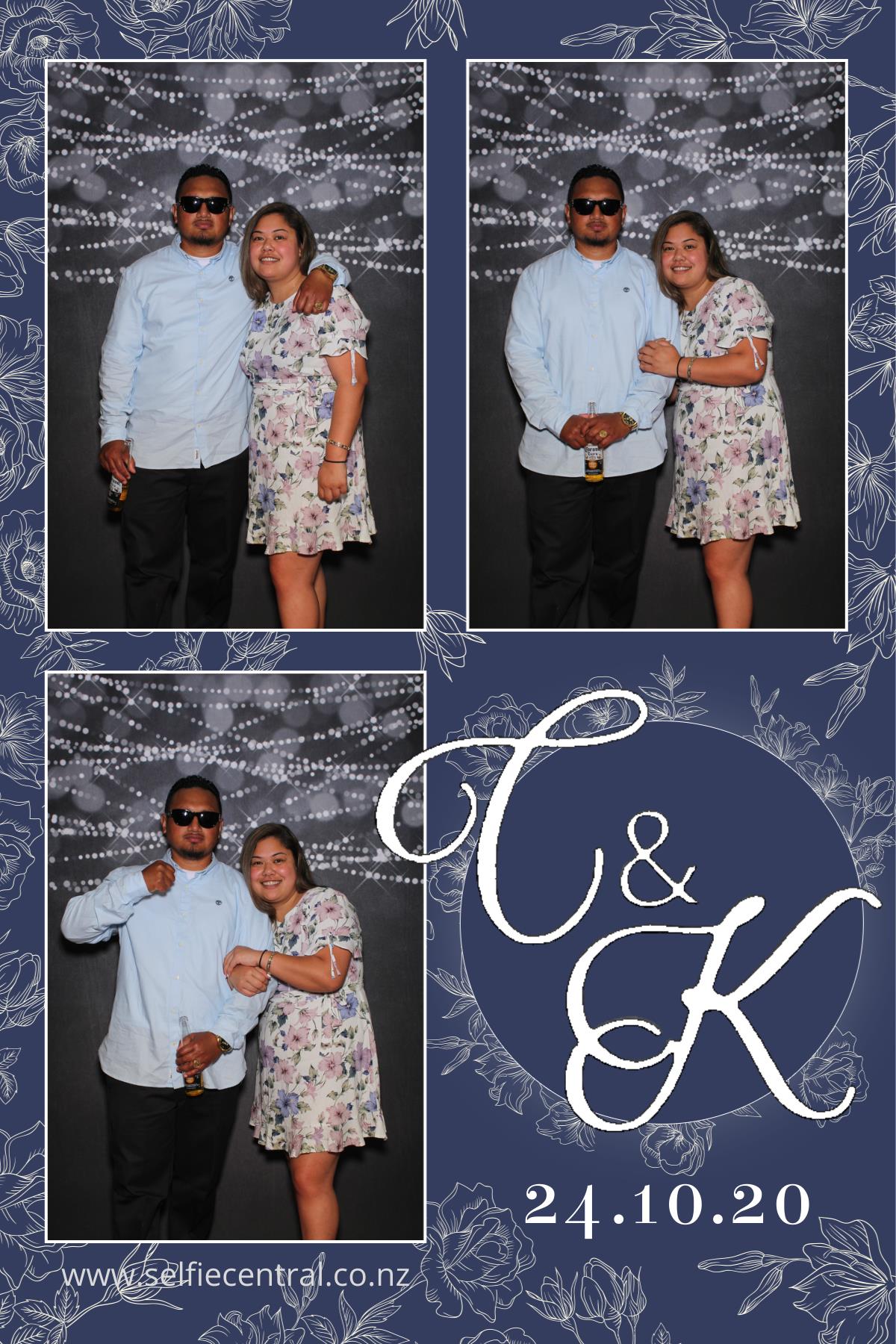 Christopher & Kataraina's wedding | View more photos from the event at gallery.photobooth.co.nz/u/SelfieCentral/Christopher-Katarainas-wedding